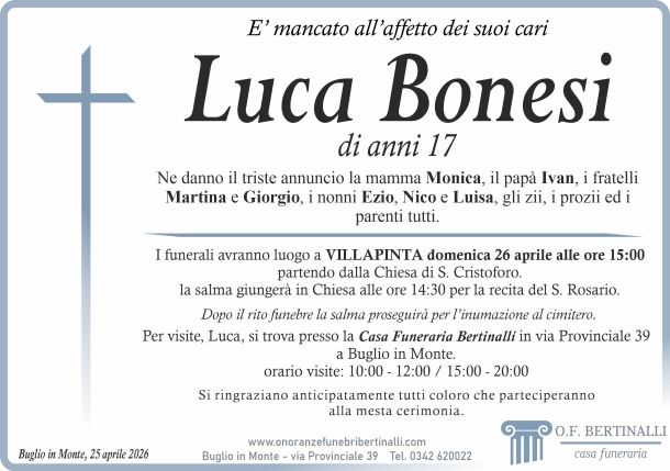 Bonesi Luca