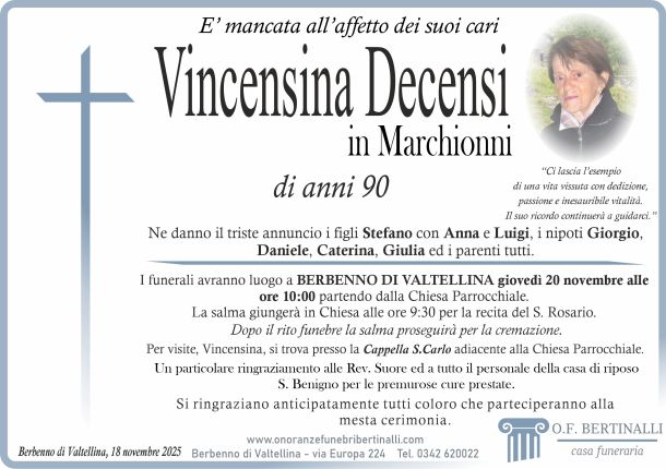 Vincensina Decensi