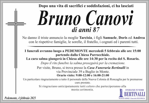 Canovi Bruno