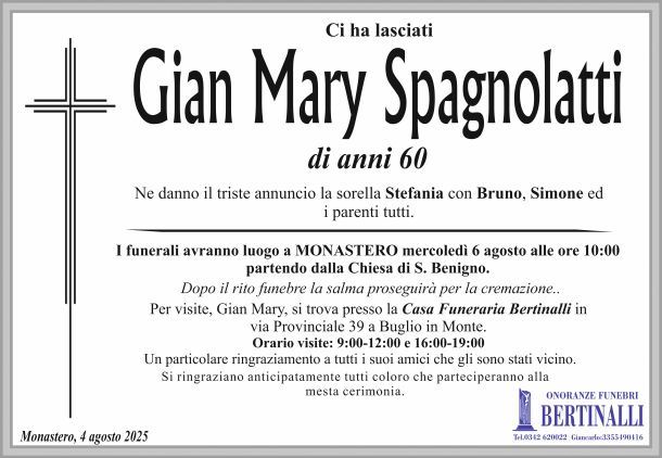 Gian Mary Spagnolatti