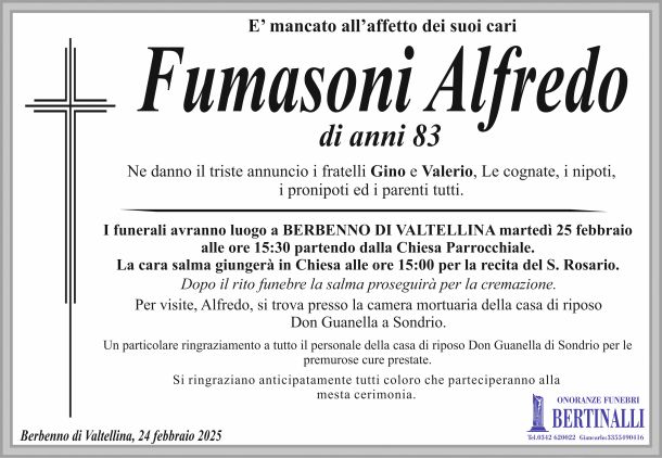 Fumasoni Alfredo