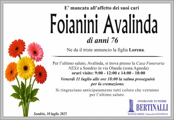 Foianini Avalinda