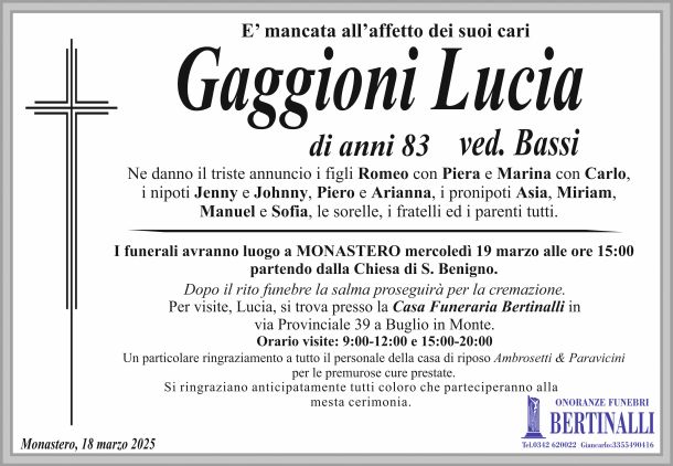 Gaggioni Lucia