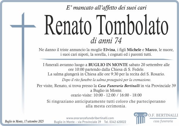 Tombolato Renato