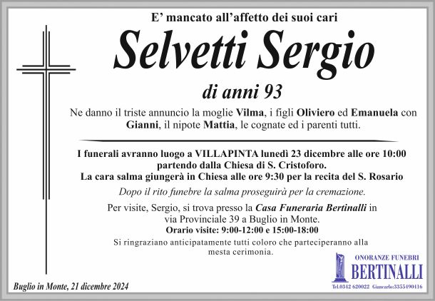 Selvetti Sergio